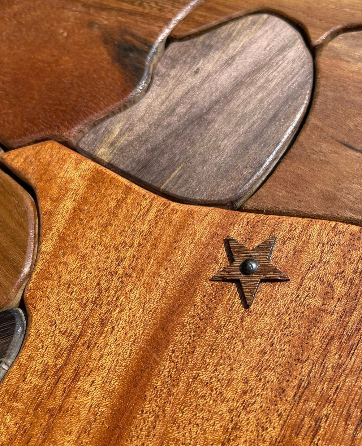 ❗️Rifa❗️: Mapa PR 3’ ft en 5 maderas nativas